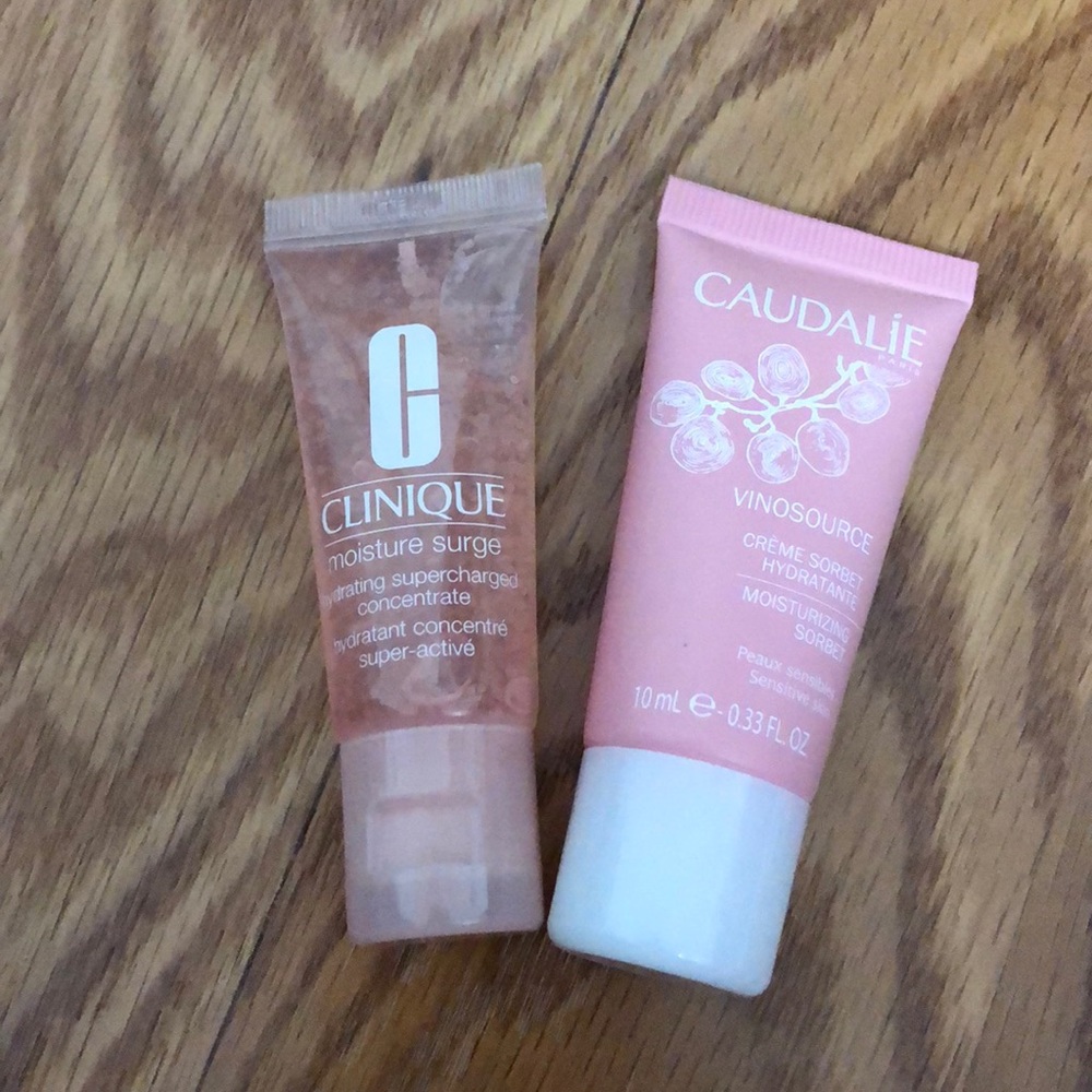 Clinique and Caudalie Mini Moisturizer Bundle